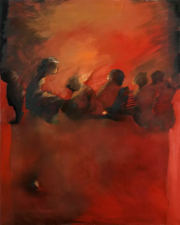 Elżbieta Białaszek - Przy ogniu