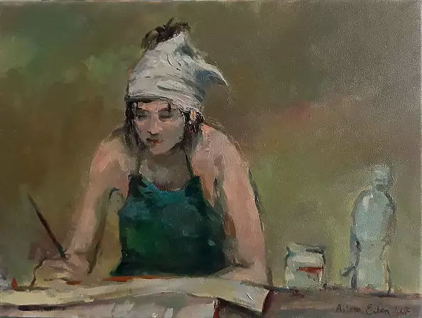 Arleta Eiben - During work