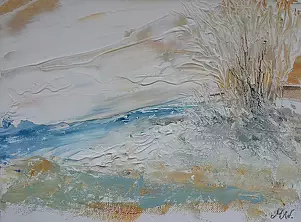 Magdalena Waszkiewicz - By the river bush