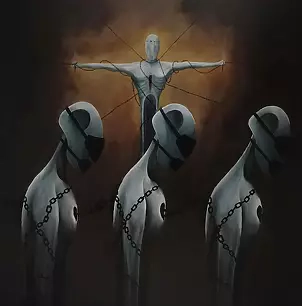   - Chained with one chain