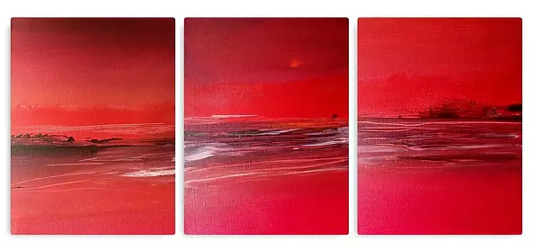 Joanna Magdalena - Cape of memories - triptych