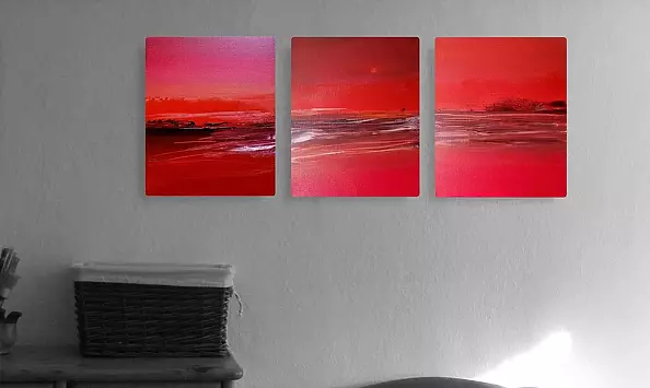 Joanna Magdalena - Cape of memories - triptych