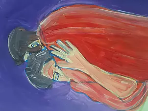 Mariola Paulina Żylińska Jestadt - Hugged in red