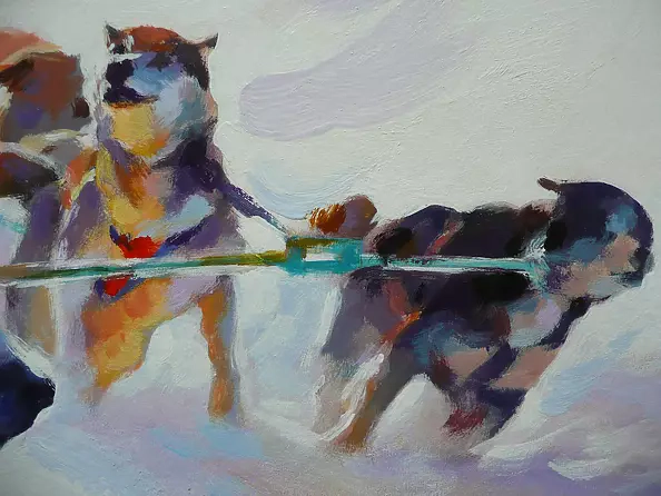 Barbara Gulbinowicz - Psi zaprzęg