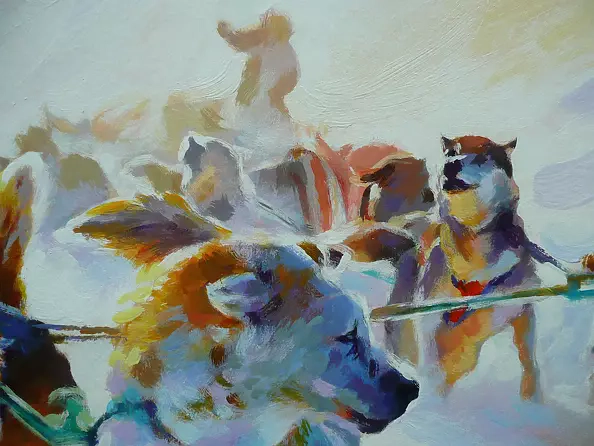 Barbara Gulbinowicz - Psi zaprzęg