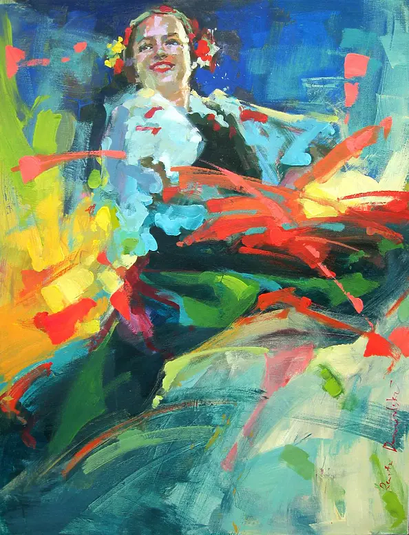 Renata Domagalska - Pstrokate kwiecistości