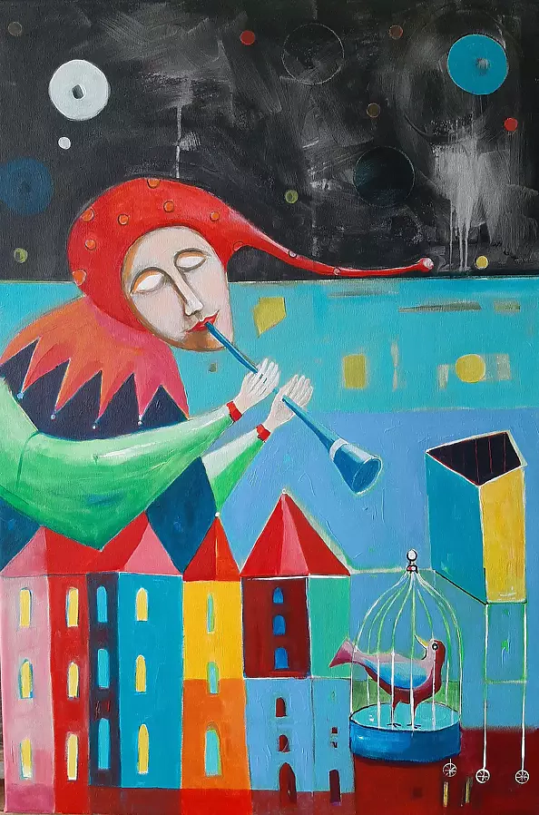 Mirosław Nowiński - A tethered bird