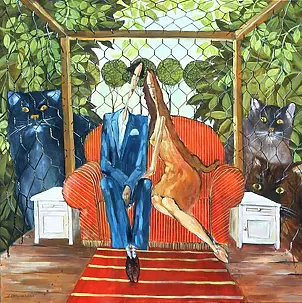 Jarosław Luteracki - Birds in a cage