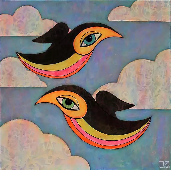 Janina Zaborowska - Ptoki