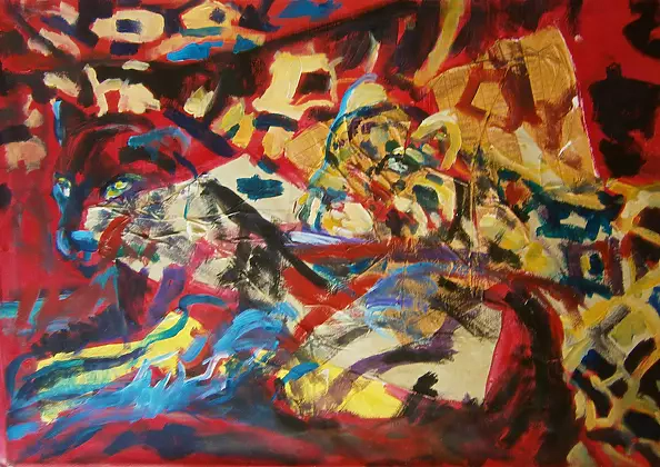 Anna Borcz - Pumy w czerwieniach