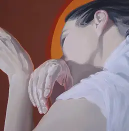 Marzena Ślusarczyk, 'Начальная точка', Акрилова картина - холст, 70 x 40
