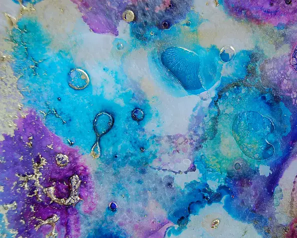 Rachel McCullock - Purple Pansies