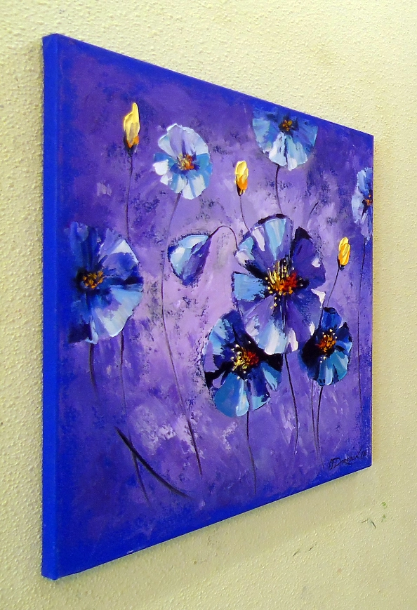 Olha Darchuk - Purple flowers