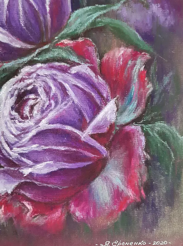 Yana Yeremenko - "Purple roses"