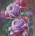 Yana Yeremenko - "Roses violettes"