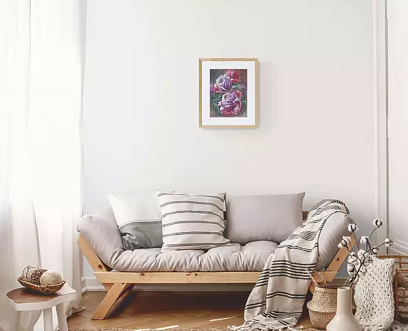 Yana Yeremenko - "Purple roses"