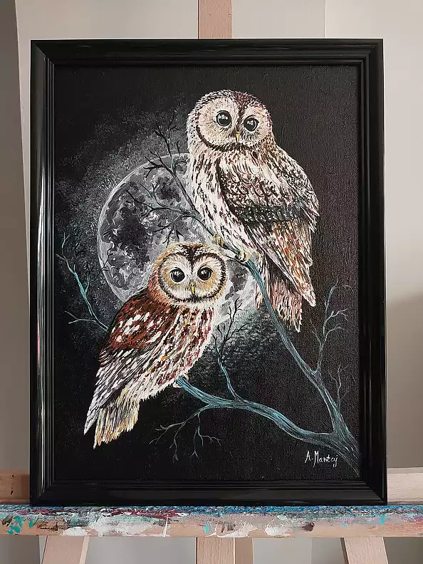 Agnieszka Mantaj - Tawny owls