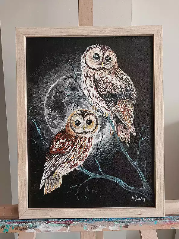 Agnieszka Mantaj - Tawny owls