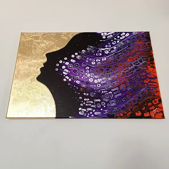 Joanna Bilska, REGINA DELLA NOTTE II, Quadro ad acrilico - tela, 90 x 60