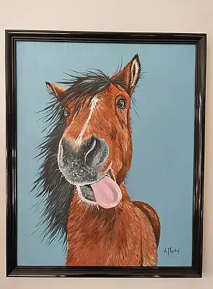 Agnieszka Mantaj, , Акрилова картина - плита, 40 x 50