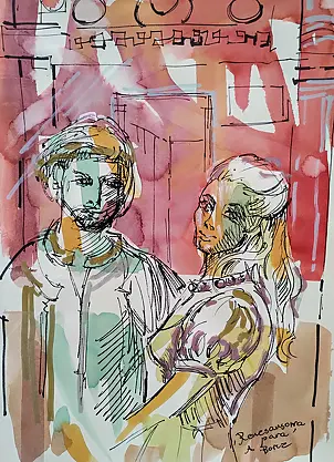 Anna Borcz - RENAISSANCE COUPLE