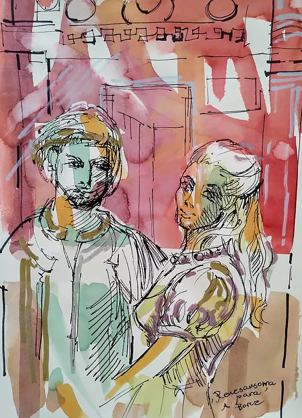 Anna Borcz - RENAISSANCE COUPLE