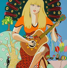 Roman Kuc, песчаный, Акрилова картина - холст, 80 x 120