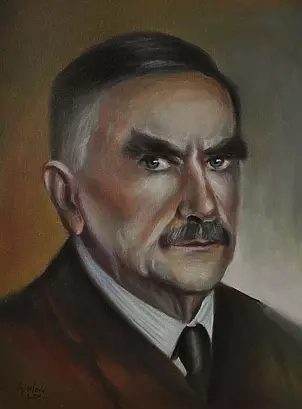 Damian Gierlach - ROMAN DMOWSKI Portrait Oil Painting 30x40