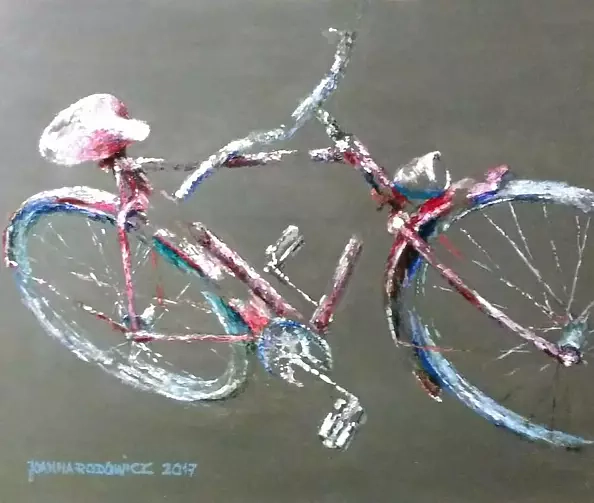 Joanna Rodowicz - BIKE IN GRAY