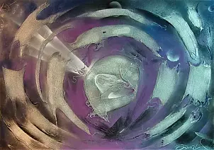 Janusz Wosiek - ROZERWANA CZASOPRZESTRZEŃ W GALAKTYCE SREBRALNEJ  JW1824A