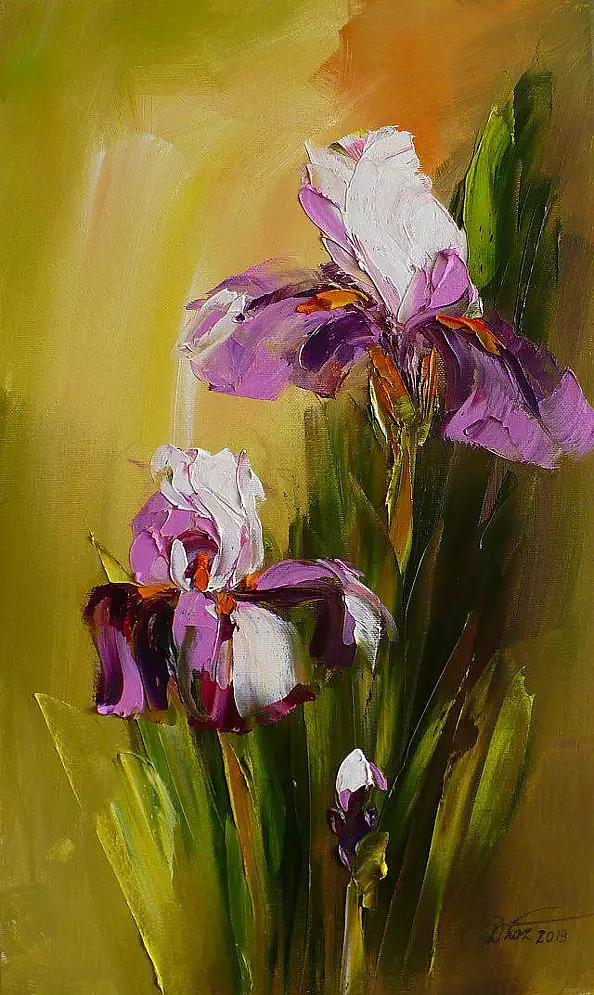 Dorota Łaz - PINK Irises