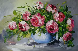 Dorota Łaz - PINK ROSES