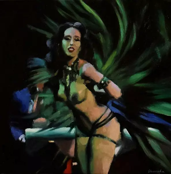 Kamila Ossowska - Rachel, study 1