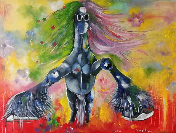 Anna Zarzycka, , Peinture à l'huile - , 70 x 50