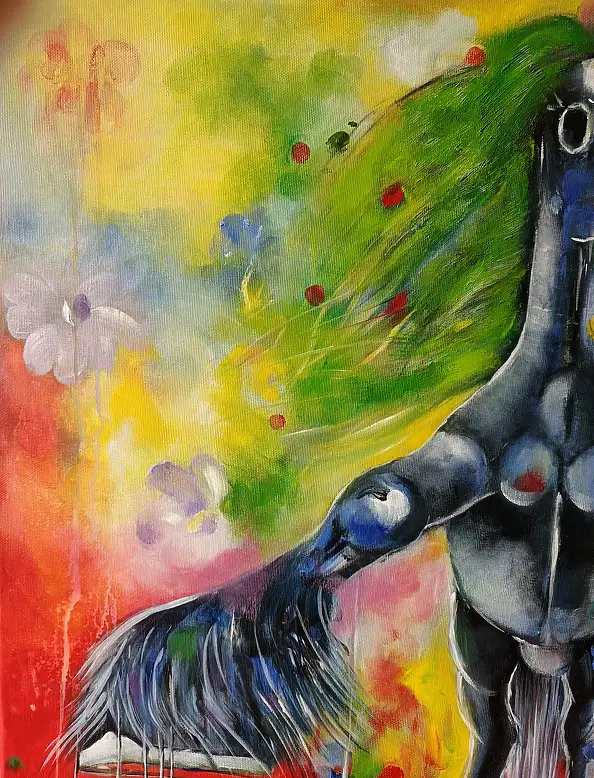 Anna Zarzycka, , Peinture à l'huile - , 70 x 50