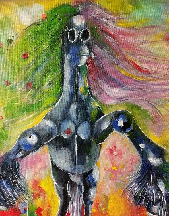 Anna Zarzycka, , Peinture à l'huile - , 70 x 50