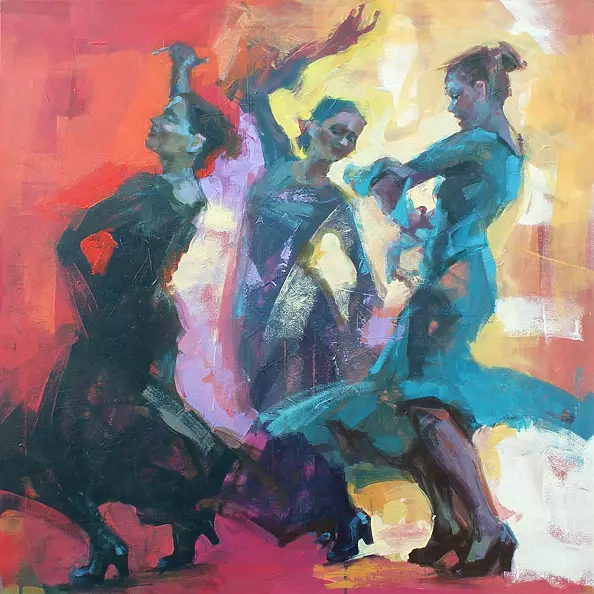 Renata Domagalska - joyful dancers
