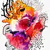 Adriana Laube, "Barriera corallina", Acquerelli, Altre - carta, 30 x 42