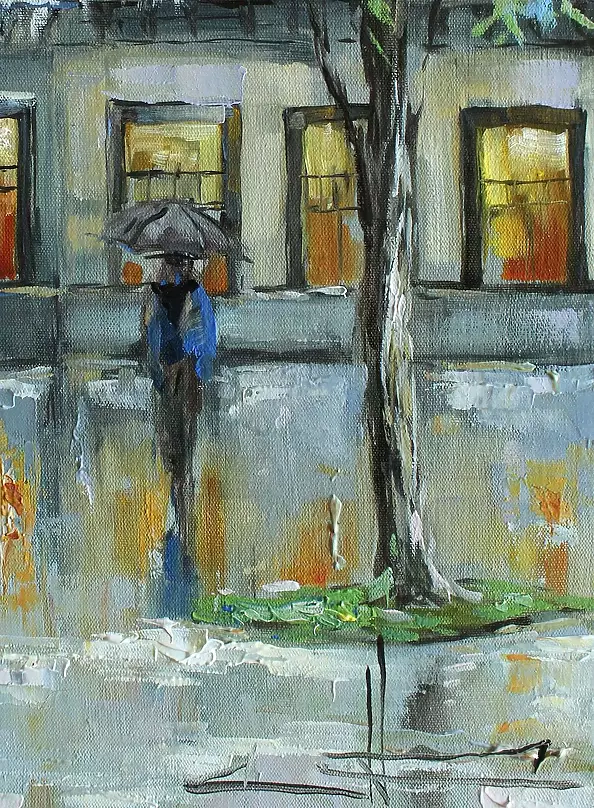 Marina Kozlowska - "Rain in Oviedo. Spain."