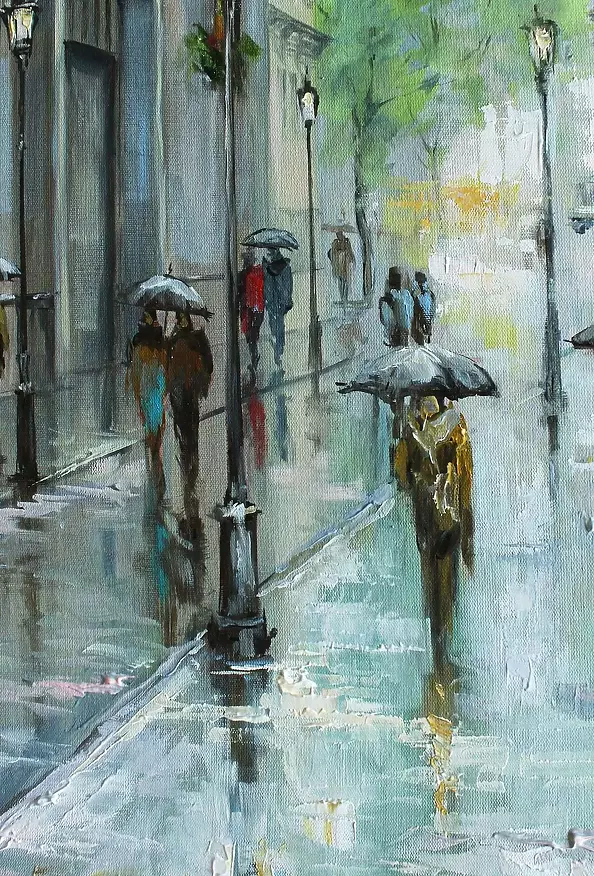 Marina Kozlowska - "Rain in Oviedo. Spain."
