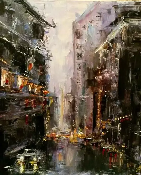 Anna Bukhal - Rain in the city
