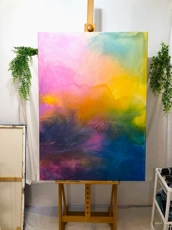 Justyna Mazur - "Rainbow Clouds"