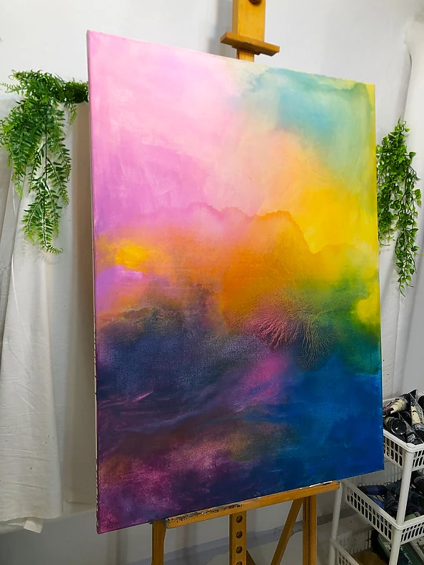 Justyna Mazur - "Rainbow Clouds"