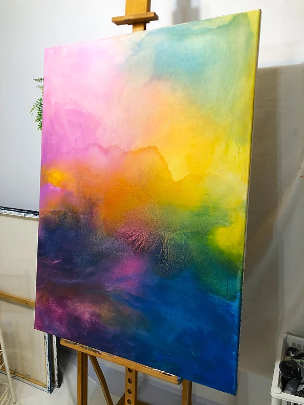 Justyna Mazur - "Rainbow Clouds"