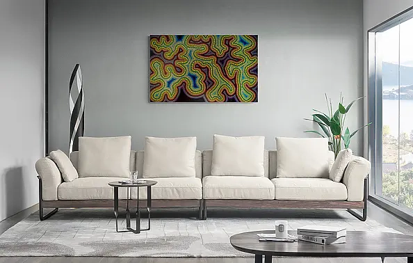 Mariusz Czajkowski - Dragon arc-en-ciel Inspirations aborigènes modernes