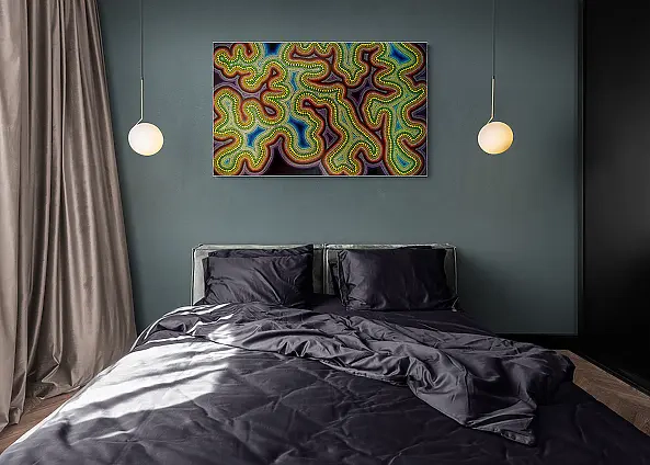 Mariusz Czajkowski - Dragon arc-en-ciel Inspirations aborigènes modernes