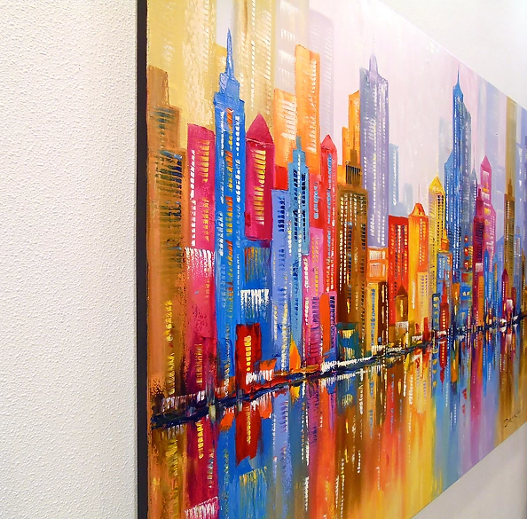 Olha Darchuk - Rainbow city 