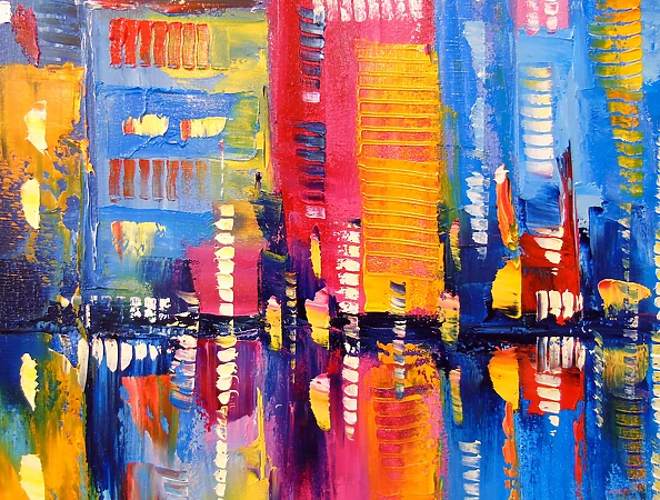 Olha Darchuk - Rainbow city 