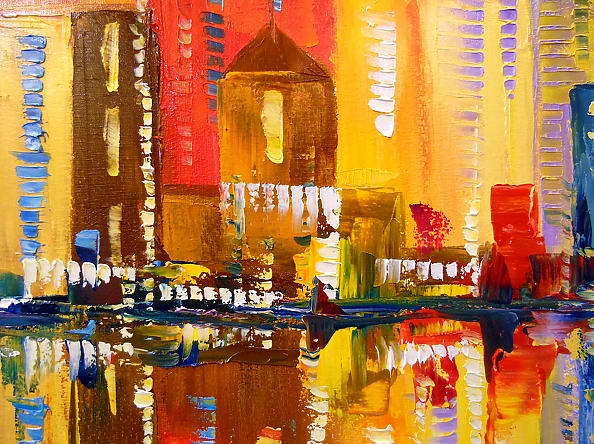 Olha Darchuk - Rainbow city 