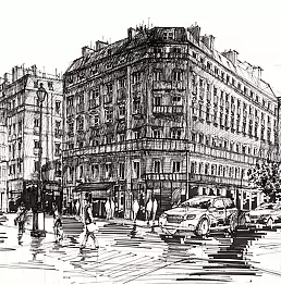 Joanna Suchożebrska - Rainy Paris